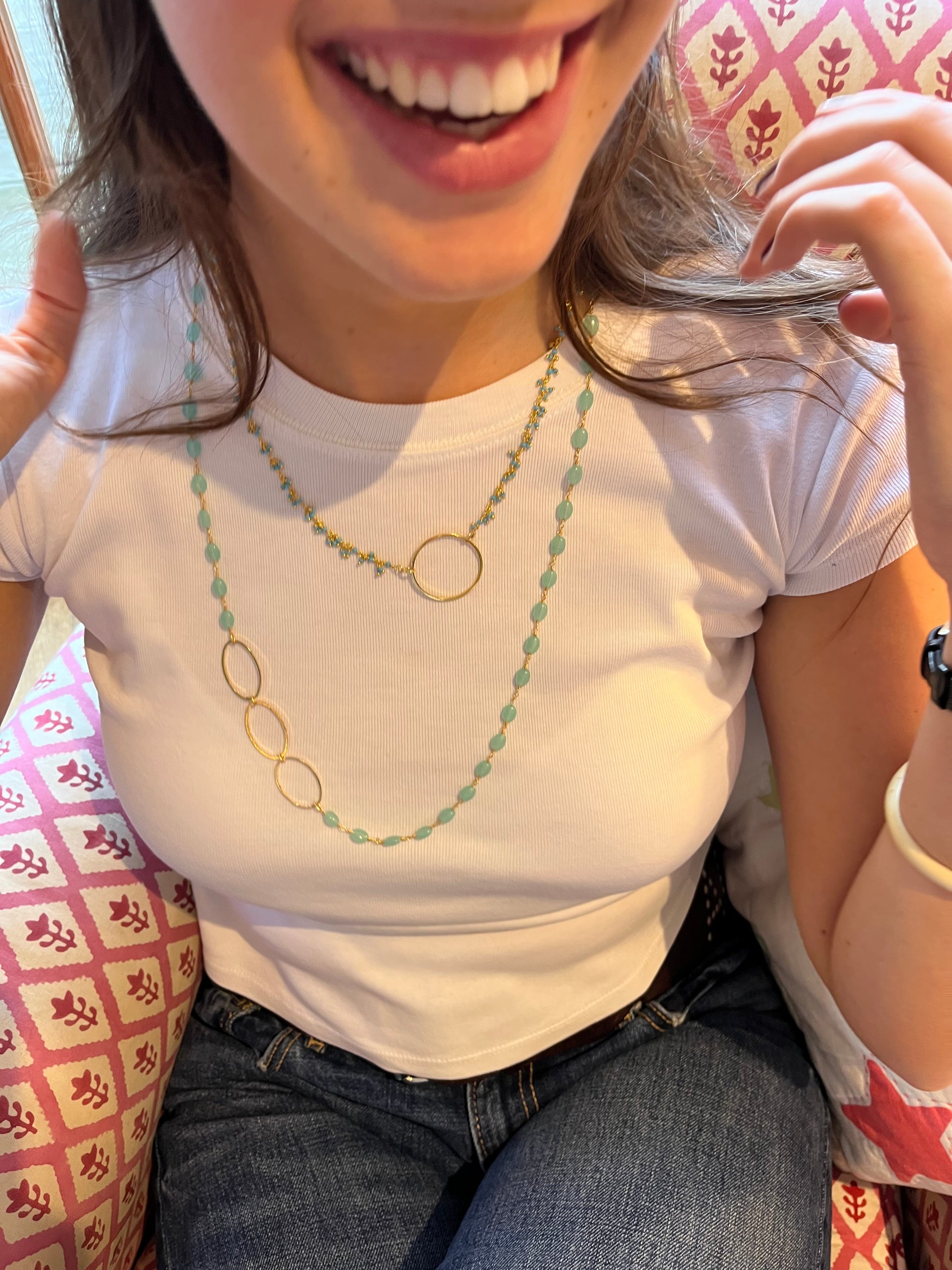 Mini loopey turquoise