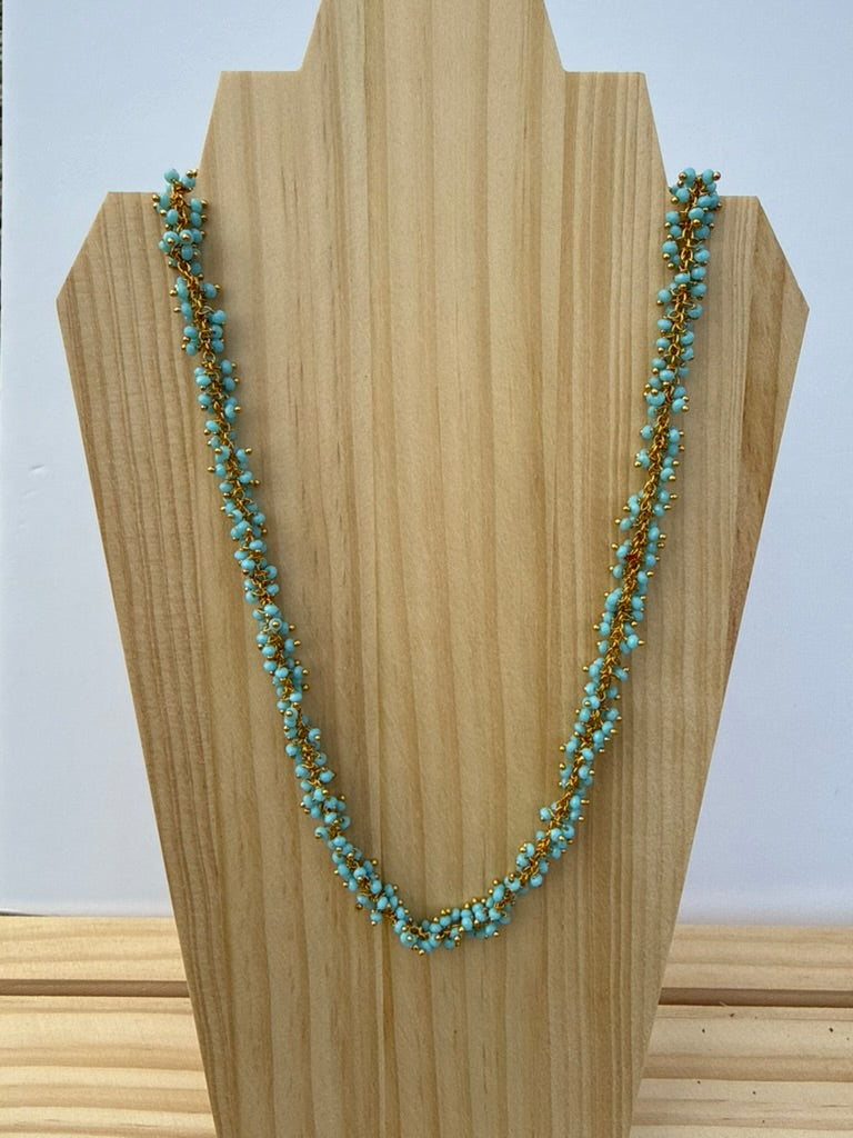 Chunky turquoise stacker